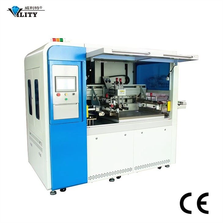 High Precision CCD Image Alignment Screen Printer For Mobile Phone Keypad